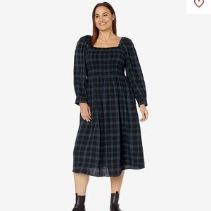 Madewell plaid dress 🎀